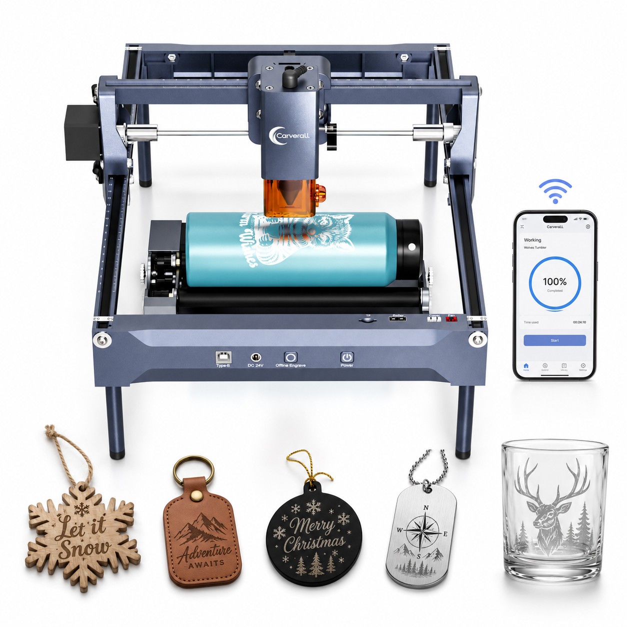 Laser Marking Machine - Carverall K15 Pro Laser Engraving Machine