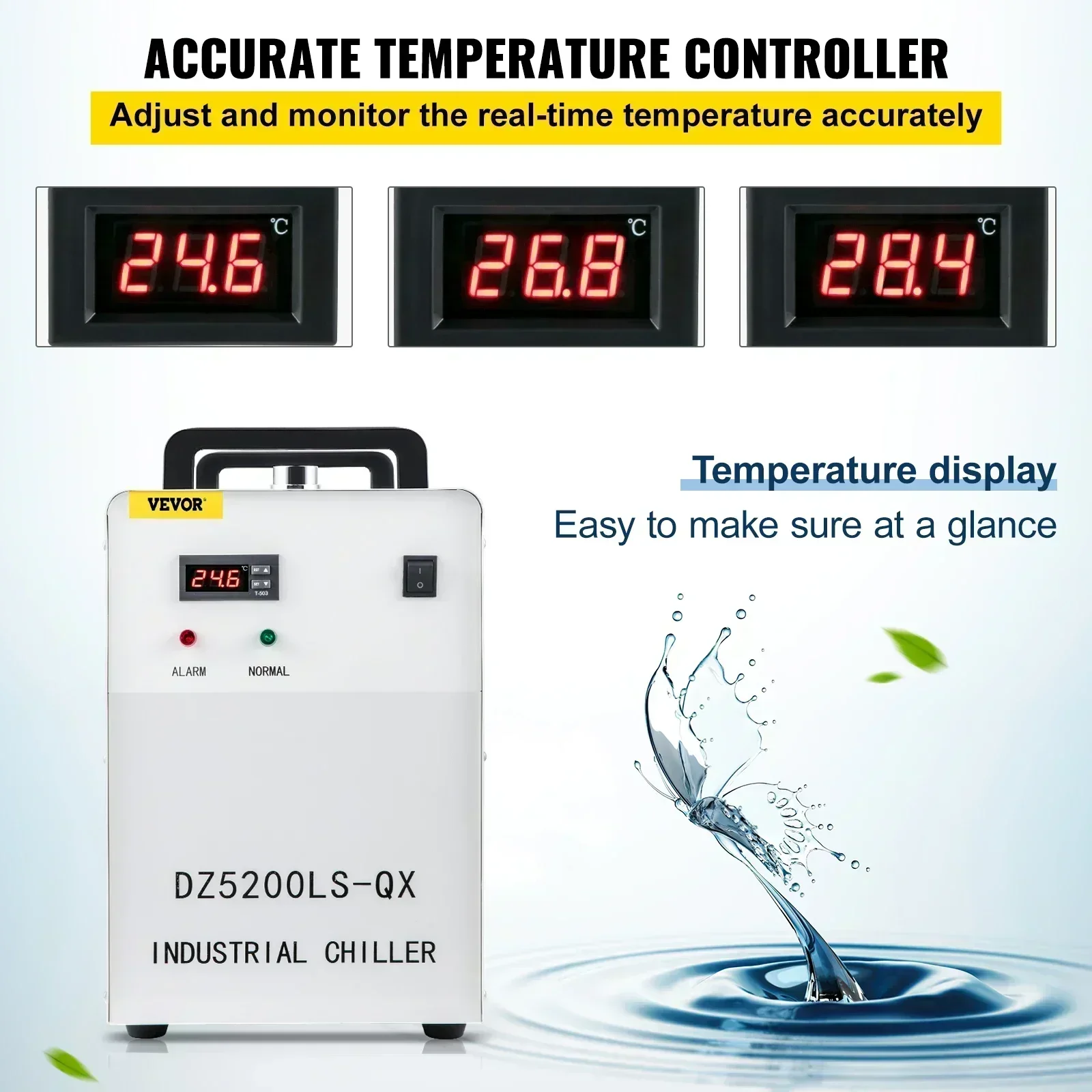 SIHAO CW-3000 Industrial Grade - Laser Industrial Chiller ulasan dan harga